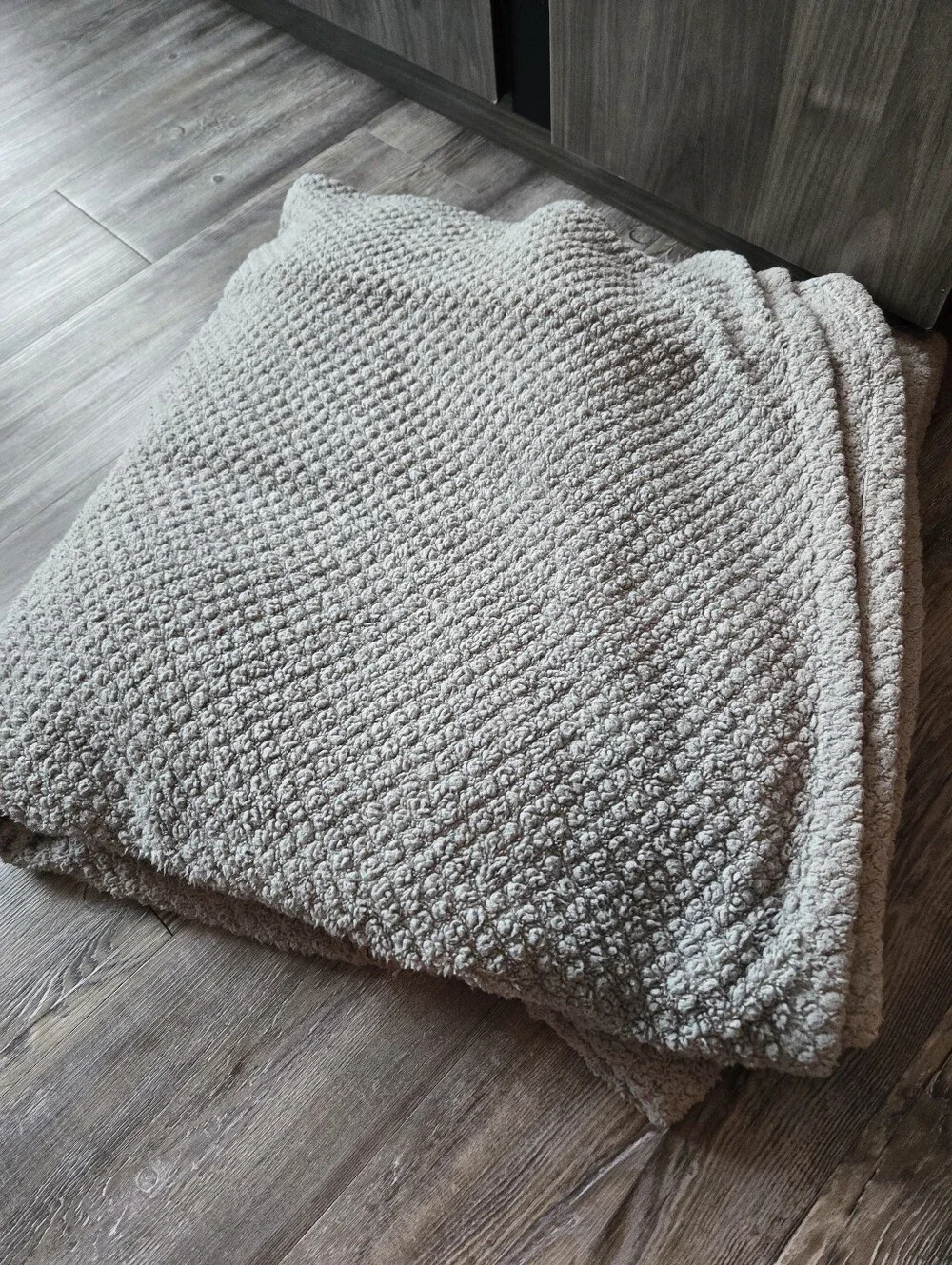 Cozy Plush Throw Blanket - Gray 90 By 90